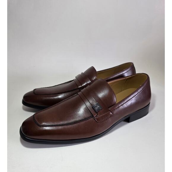 Calvin Klein Men’s Brown Slip-On Dress Shoes — Size 9.5 (New) main image 5